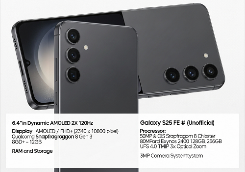 مشخصات کامل گلکسی S25 FE سامسونگ لو رفت